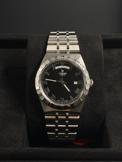 Tudor Royal M28600-0003 Black Roman