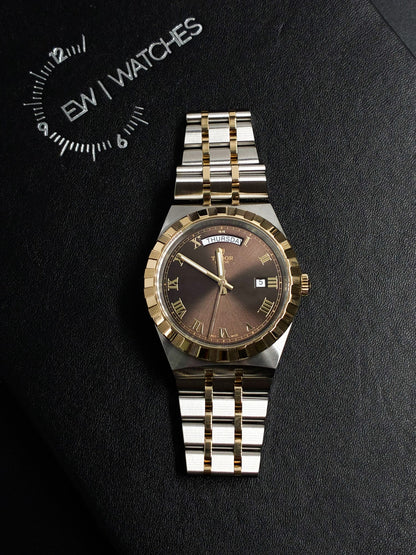 Tudor 28603-0007 Royal Day-Date 41 Stainless Stee