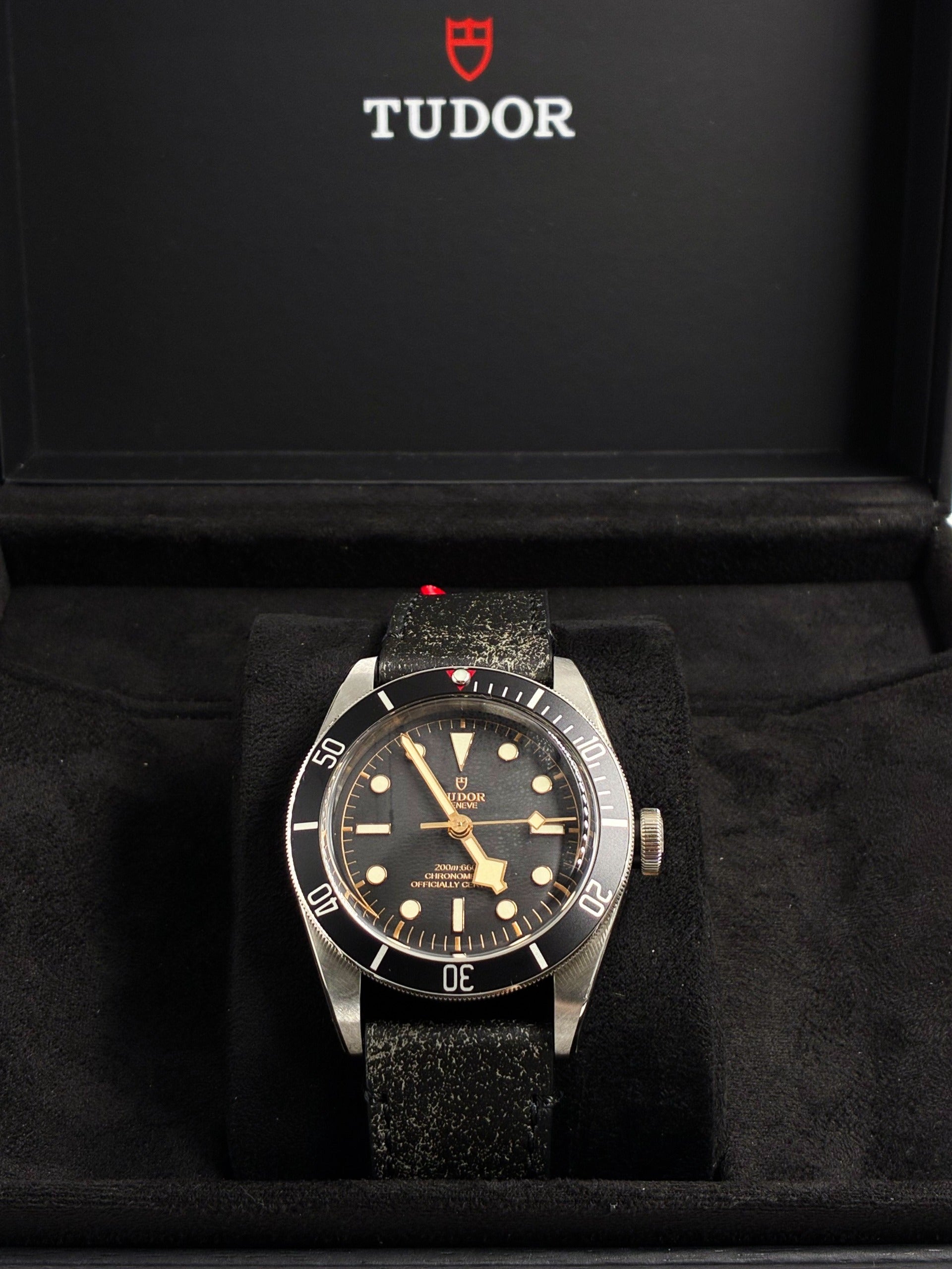 Tudor Black Bay 41mm 79230N-0008 Black Leather 2024