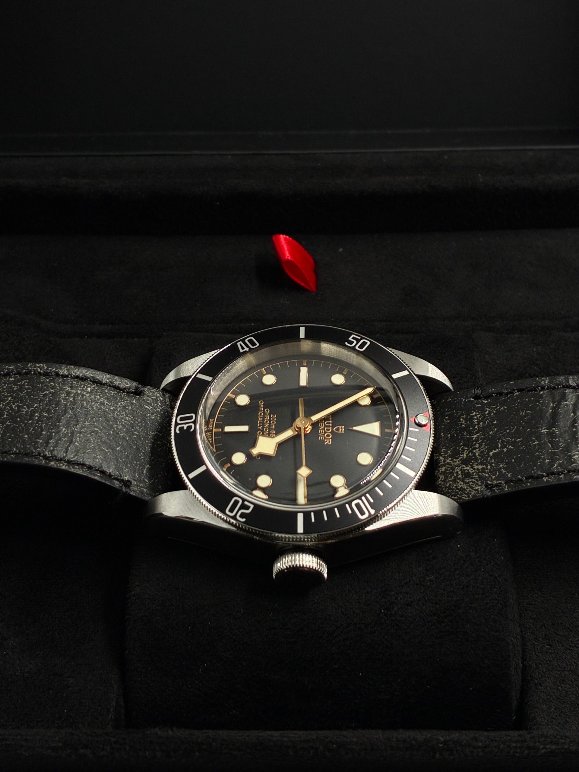 Tudor Black Bay 41mm 79230N-0008 Black Leather 2024