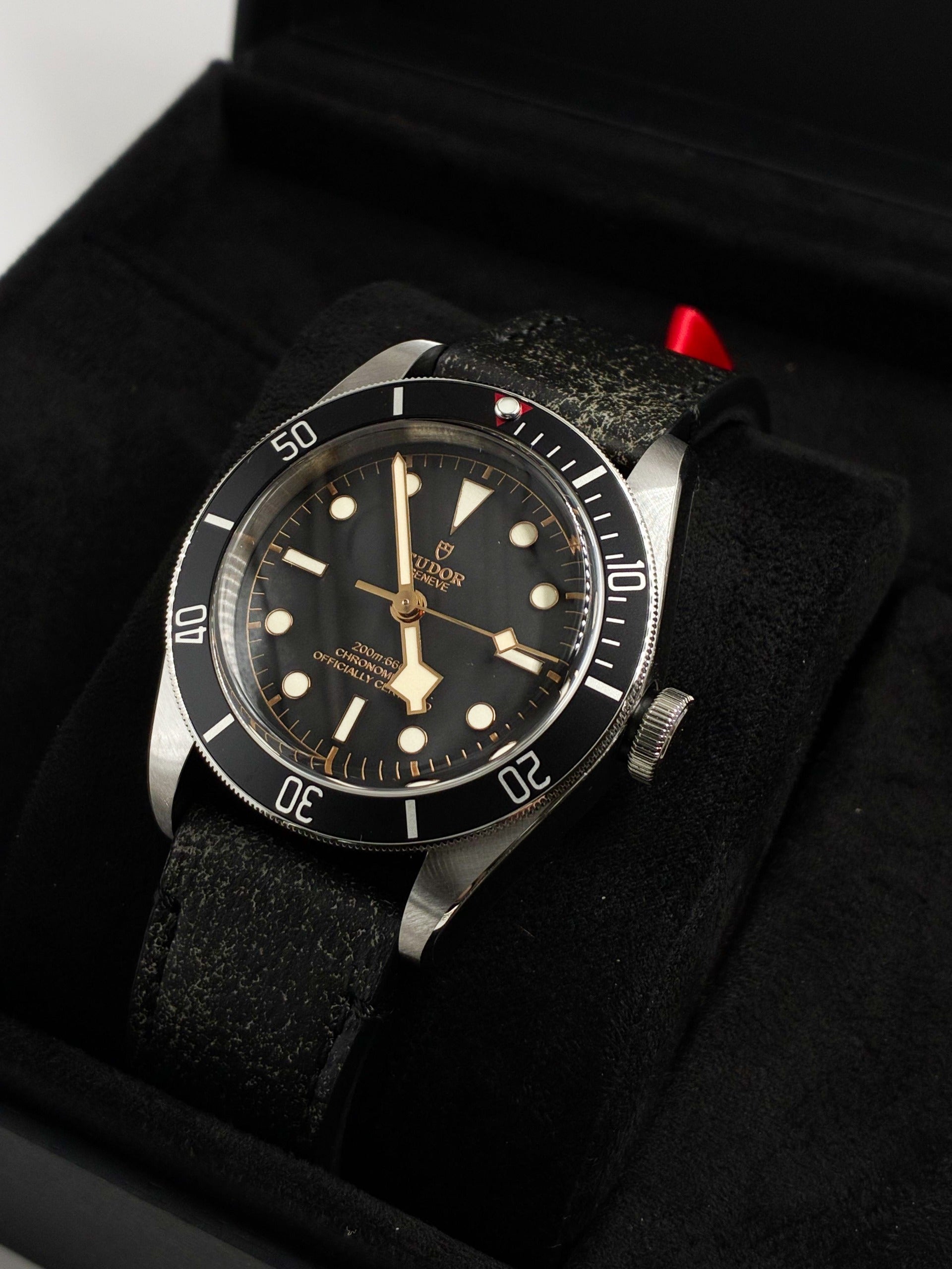 Tudor Black Bay 41mm 79230N-0008 Black Leather 2024