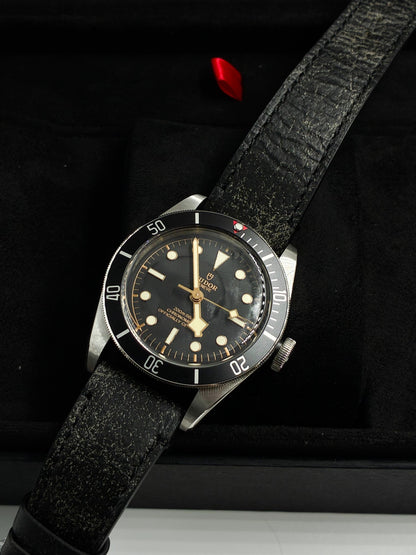 Tudor Black Bay 41mm 79230N-0008 Black Leather 2024