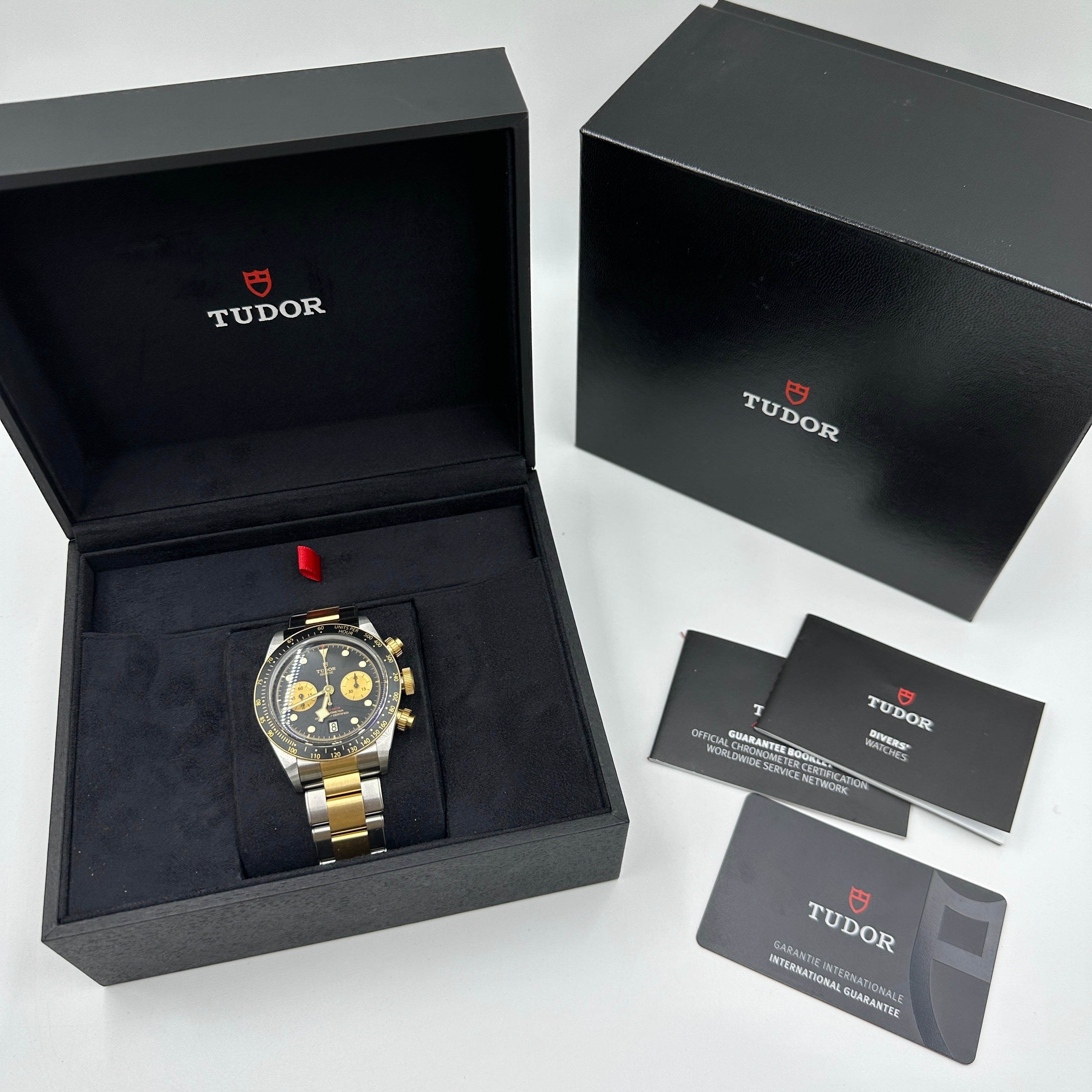 Tudor Black Bay Chrono M79363N-0001 Black Steel