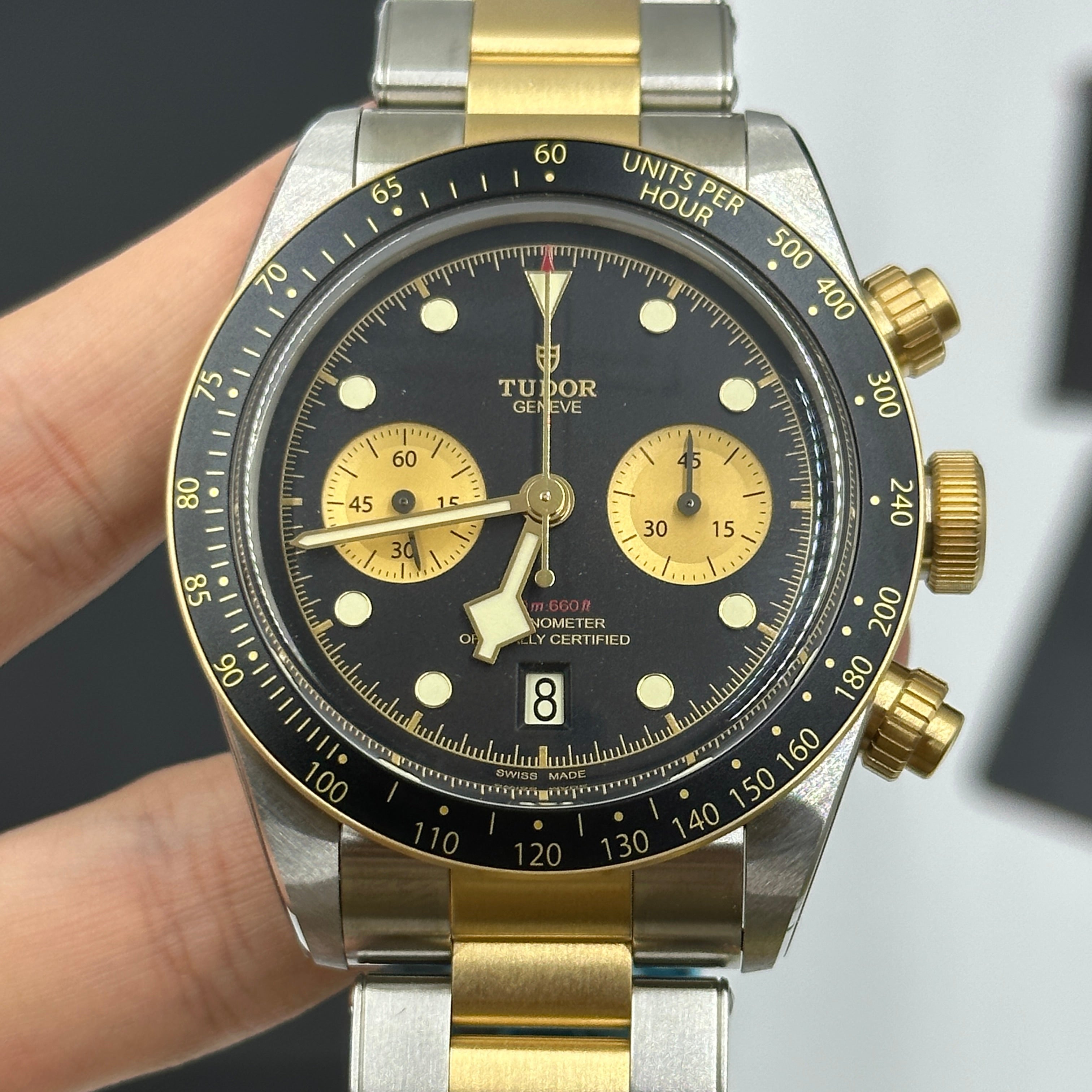 Tudor Black Bay Chrono M79363N-0001 Black Steel