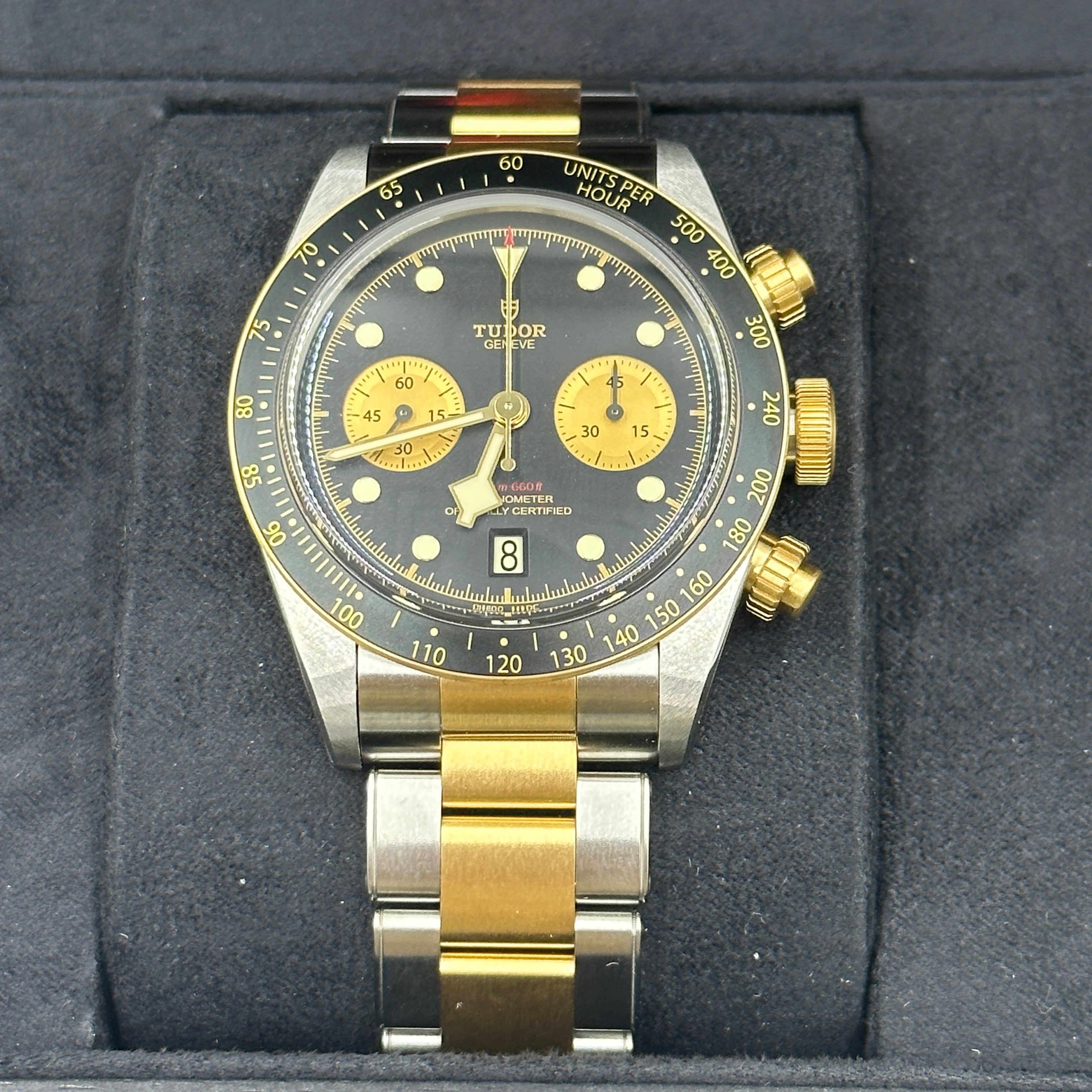 Tudor Black Bay Chrono M79363N-0001 Black Steel