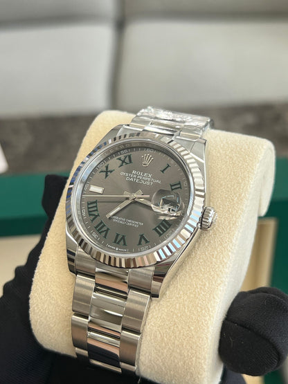 Rolex Datejust 36 126234 Wimbledon Oyster