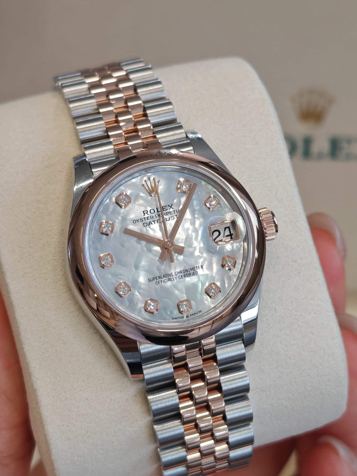 Rolex Datejust 31 278241Ng White Jubilee 2025