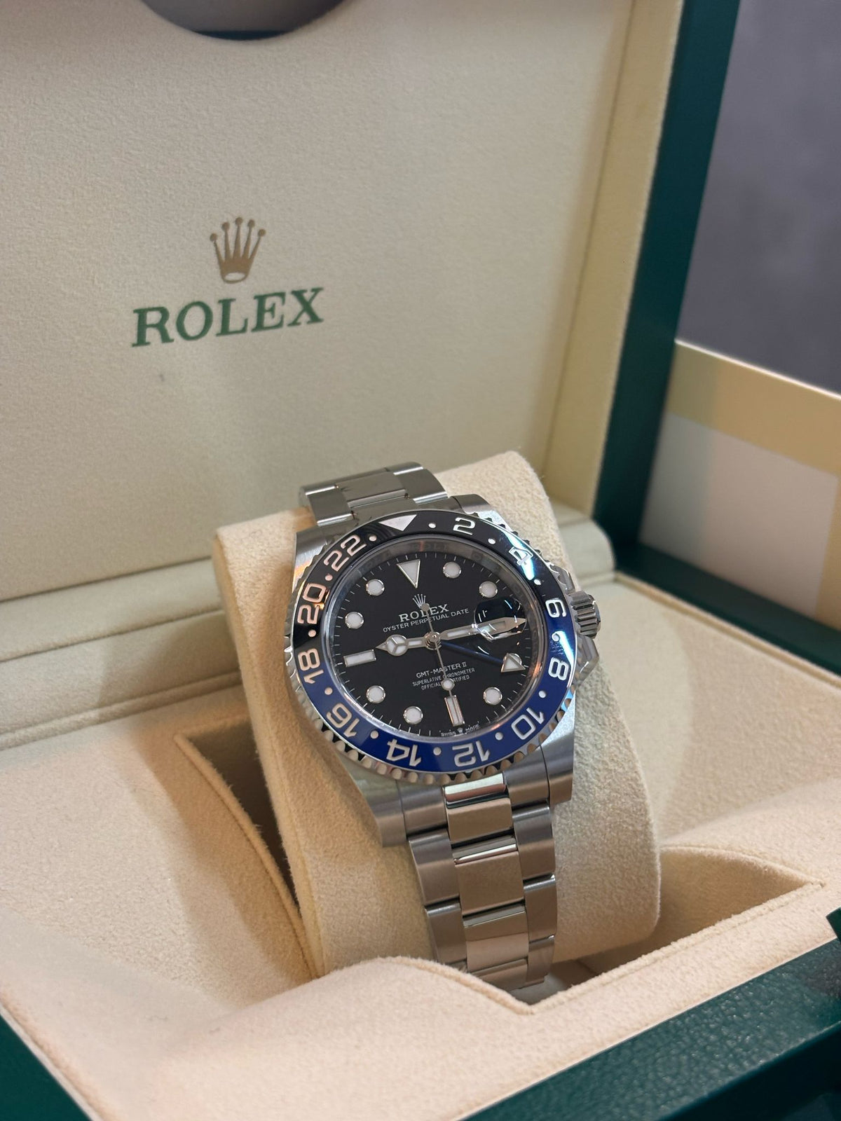 Rolex GMT-Master II 40MM 126710BLNR Oyster 2025