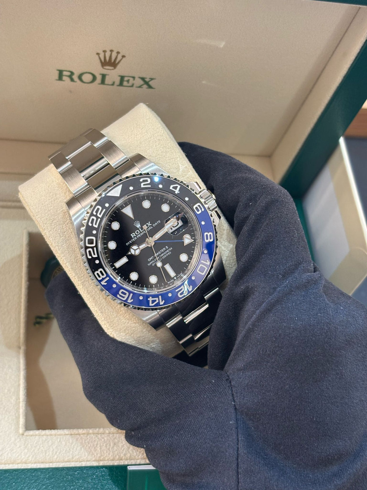 Rolex GMT-Master II 40MM 126710BLNR Oyster 2025
