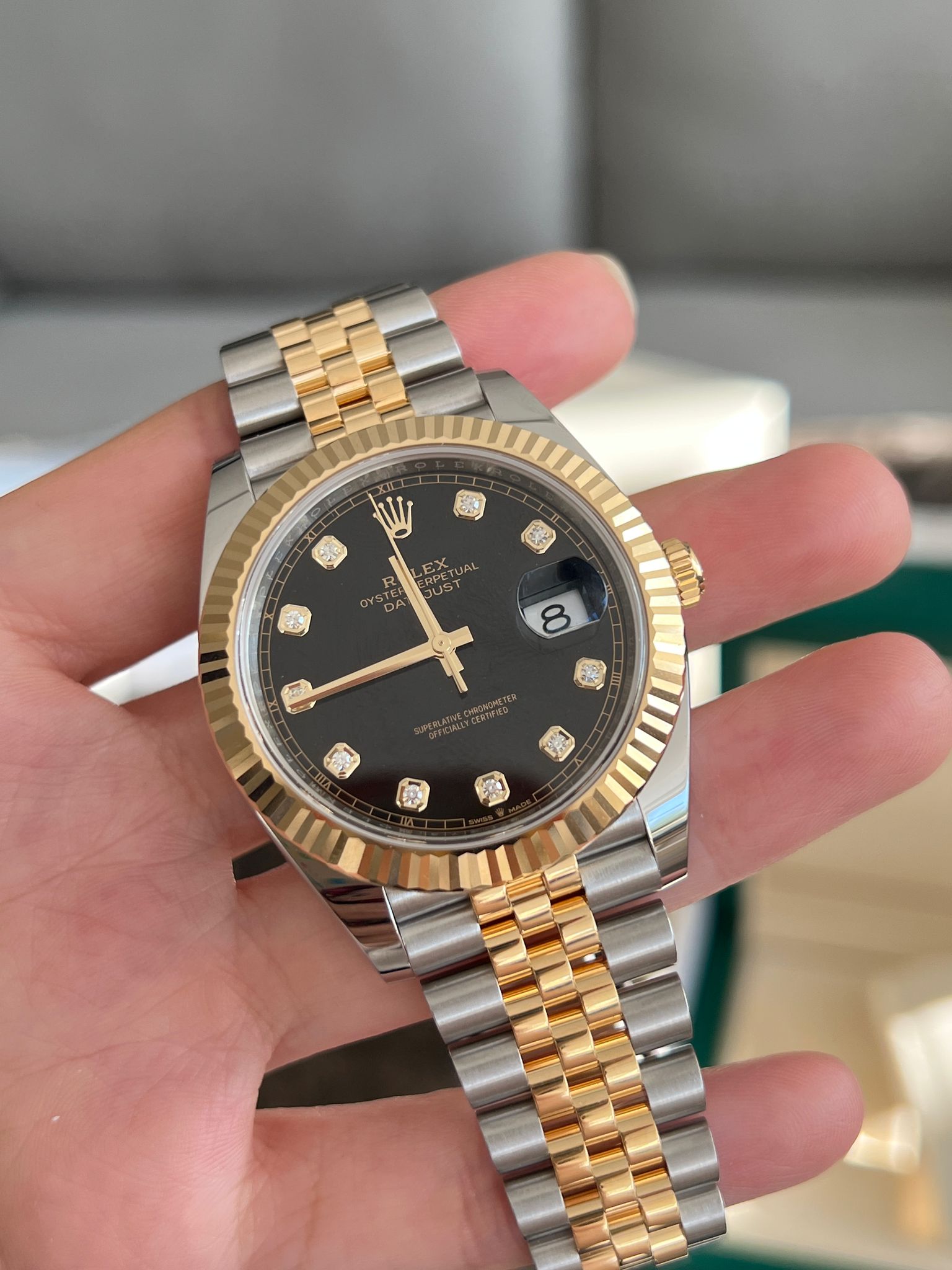 Rolex Datejust 41 126333G Black Jubilee 2024