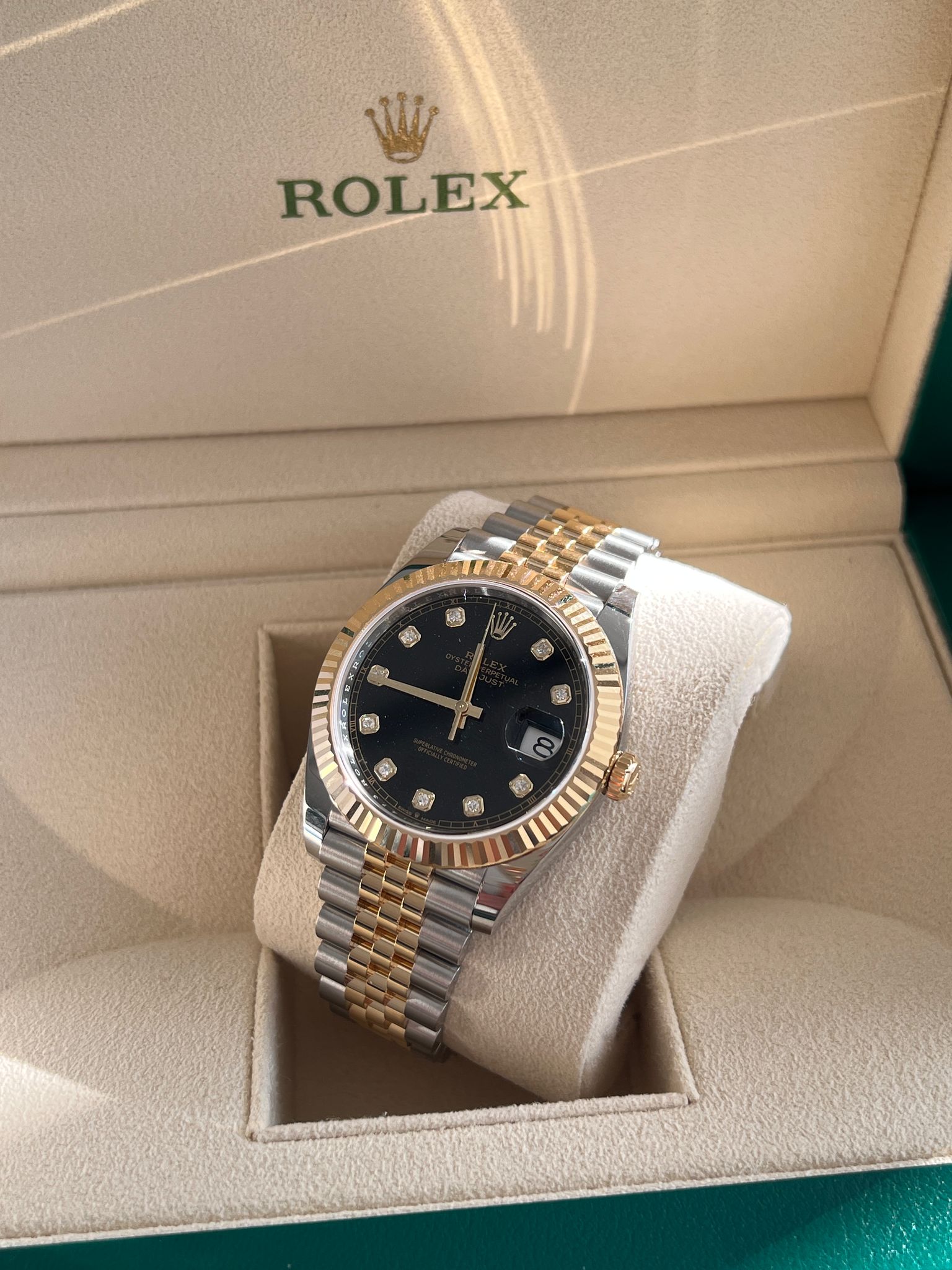 Rolex Datejust 41 126333G Black Jubilee 2025