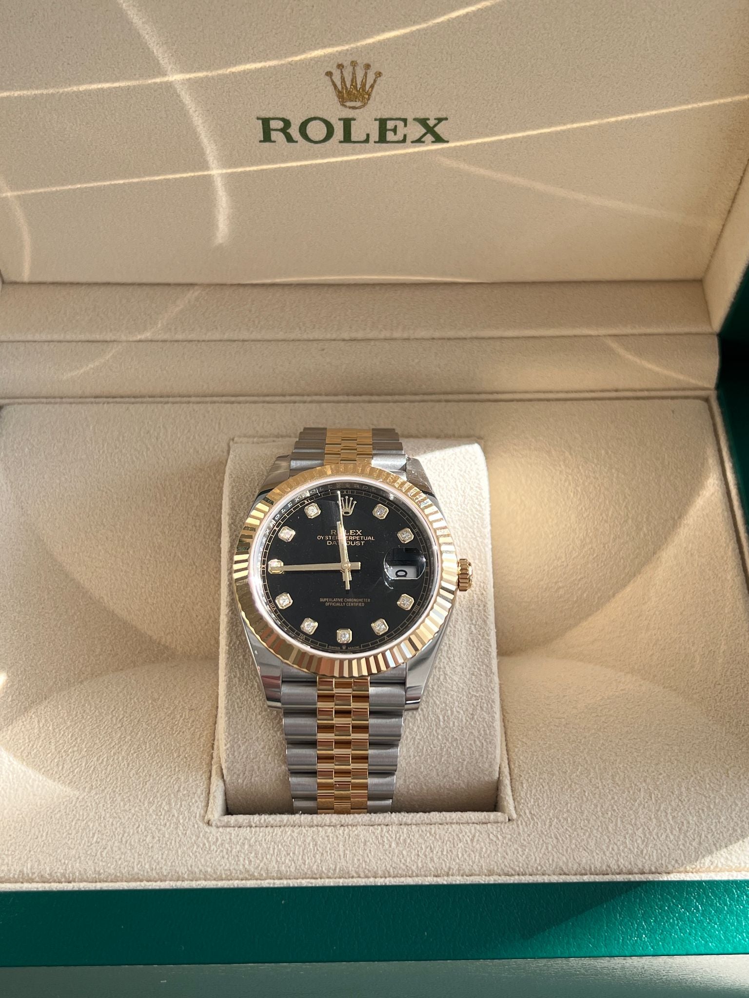 Rolex Datejust 41 126333G Black Jubilee 2025