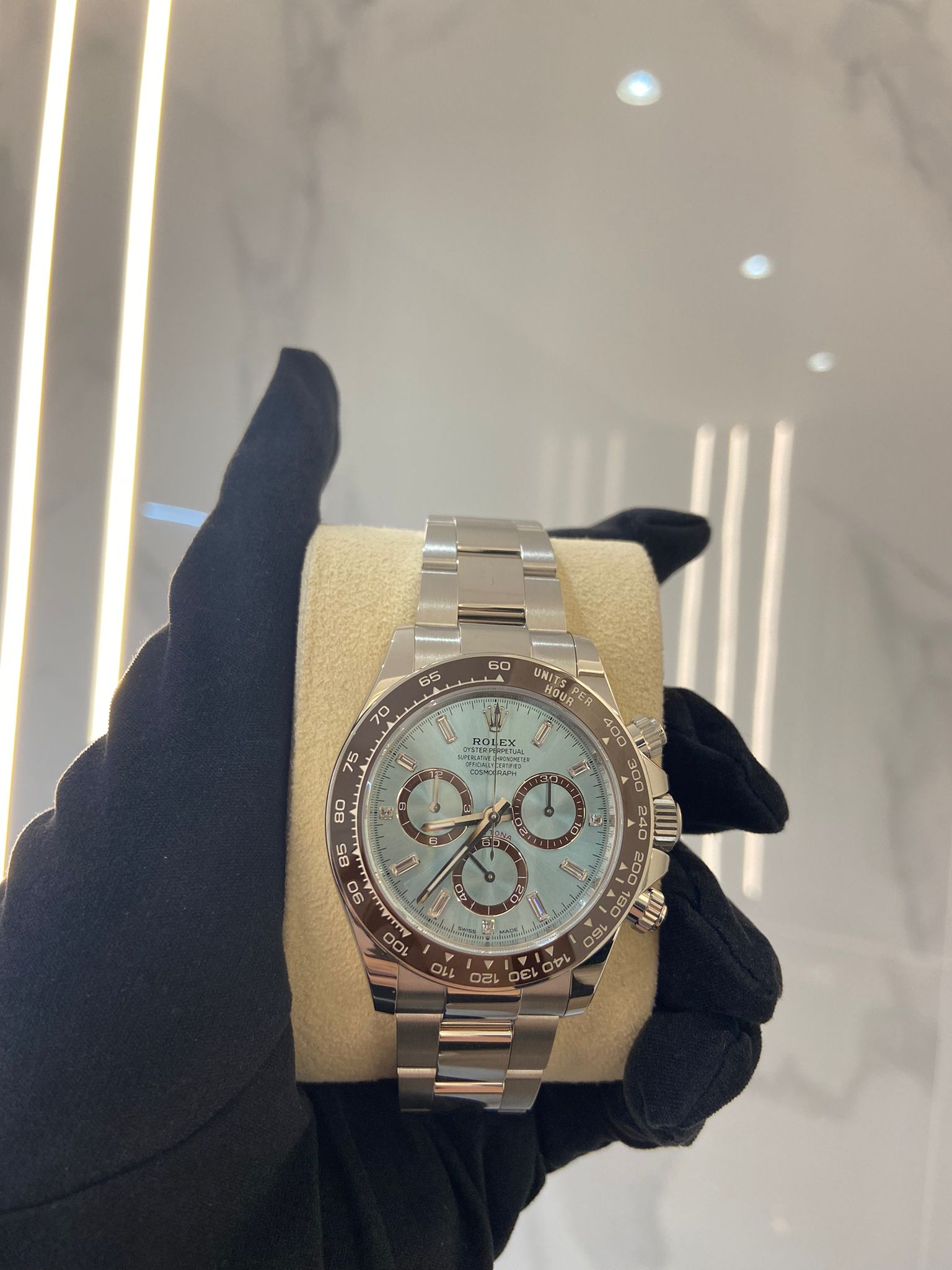 Rolex Cosmograph Daytona 126506 Ice Blue Set With Diamonds 2025