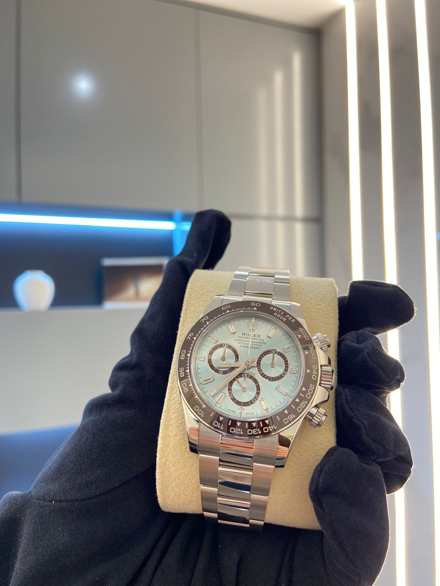 Rolex Cosmograph Daytona 126506 Ice Blue Set With Diamonds 2025