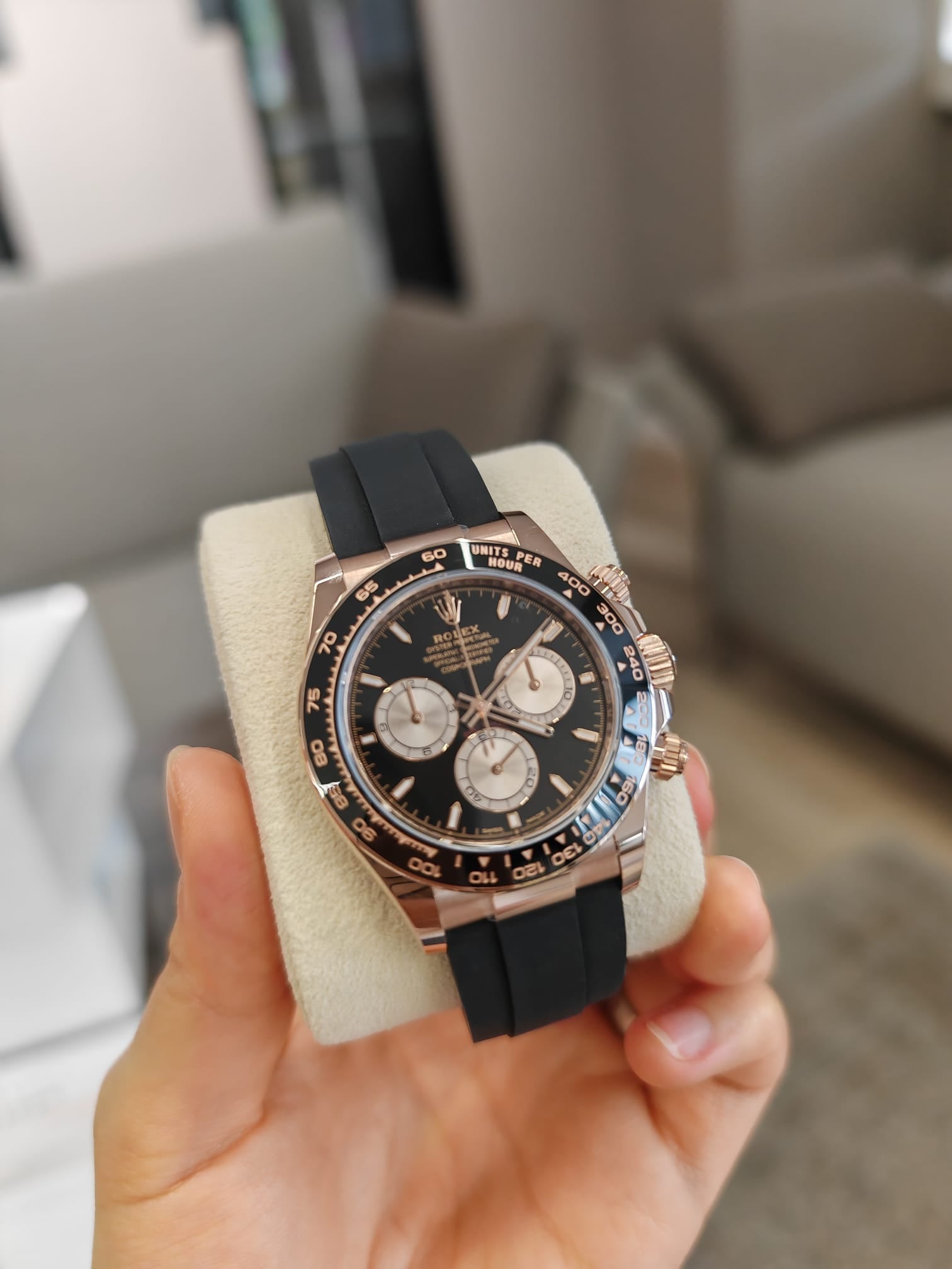 Rolex Cosmograph Daytona 126515 Bright black and Sundust