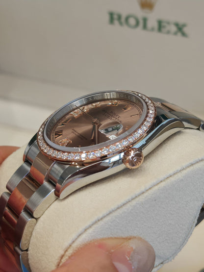 Rolex Datejust 36 126281RBR VIIX Pink Roman Dial Oyster 126281RBR-0016 2025
