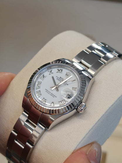 Rolex Lady-Datejust 279174 White Roman Oyster 2025