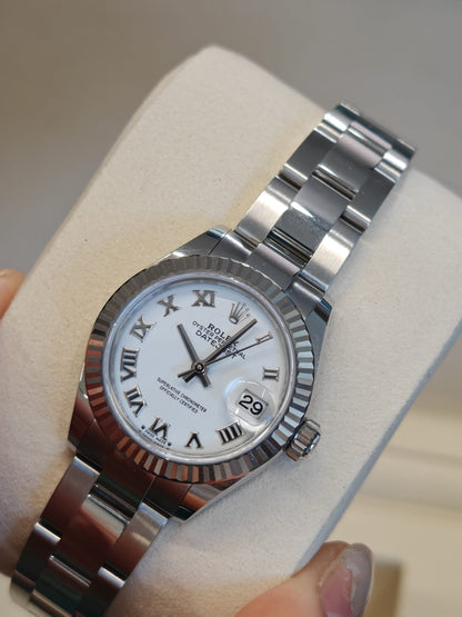 Rolex Lady-Datejust 279174 White Roman Oyster 2025