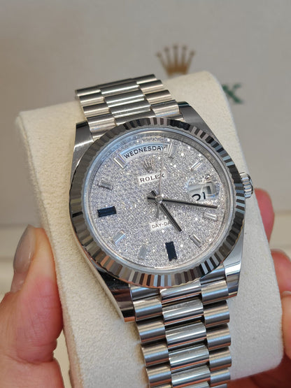 Rolex Day-Date 40 228239 Pave 2025