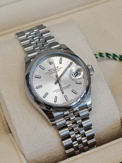 Rolex Datejust 31 278240 Silver Index Jubilee 2026