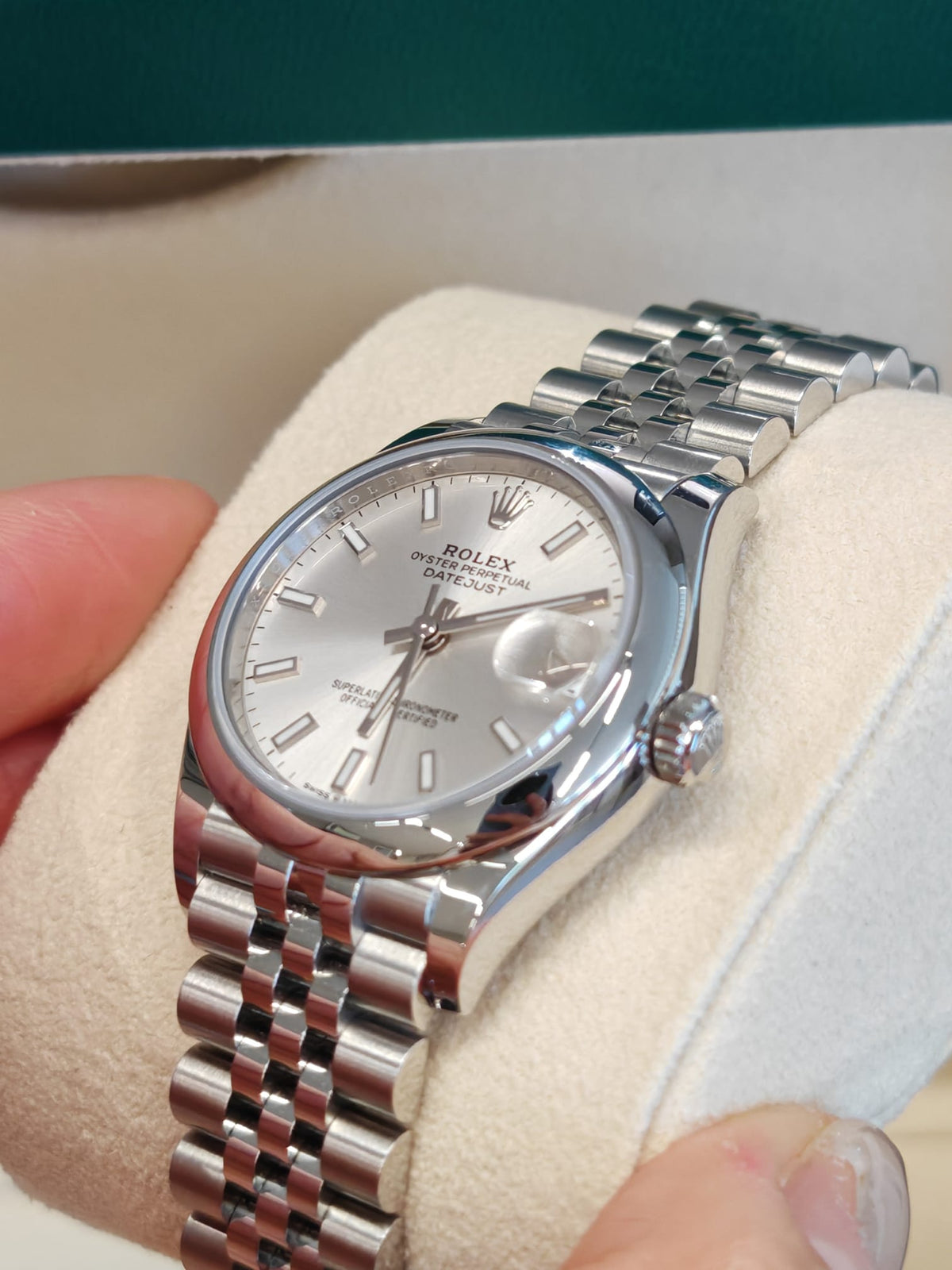 Rolex Datejust 31 278240 Silver Index Jubilee 2026