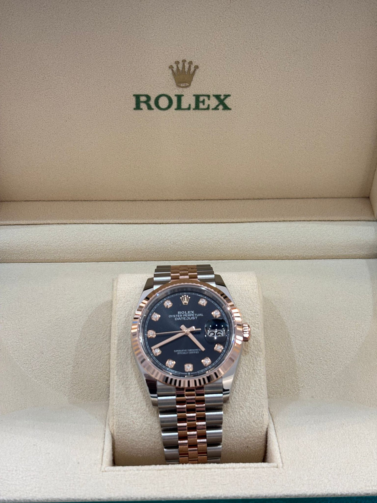 Rolex Datejust 36 126231G Black Jubilee 2023