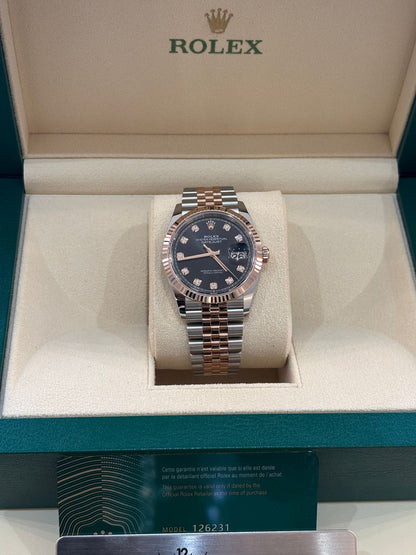 Rolex Datejust 36 126231G Black Jubilee 2023