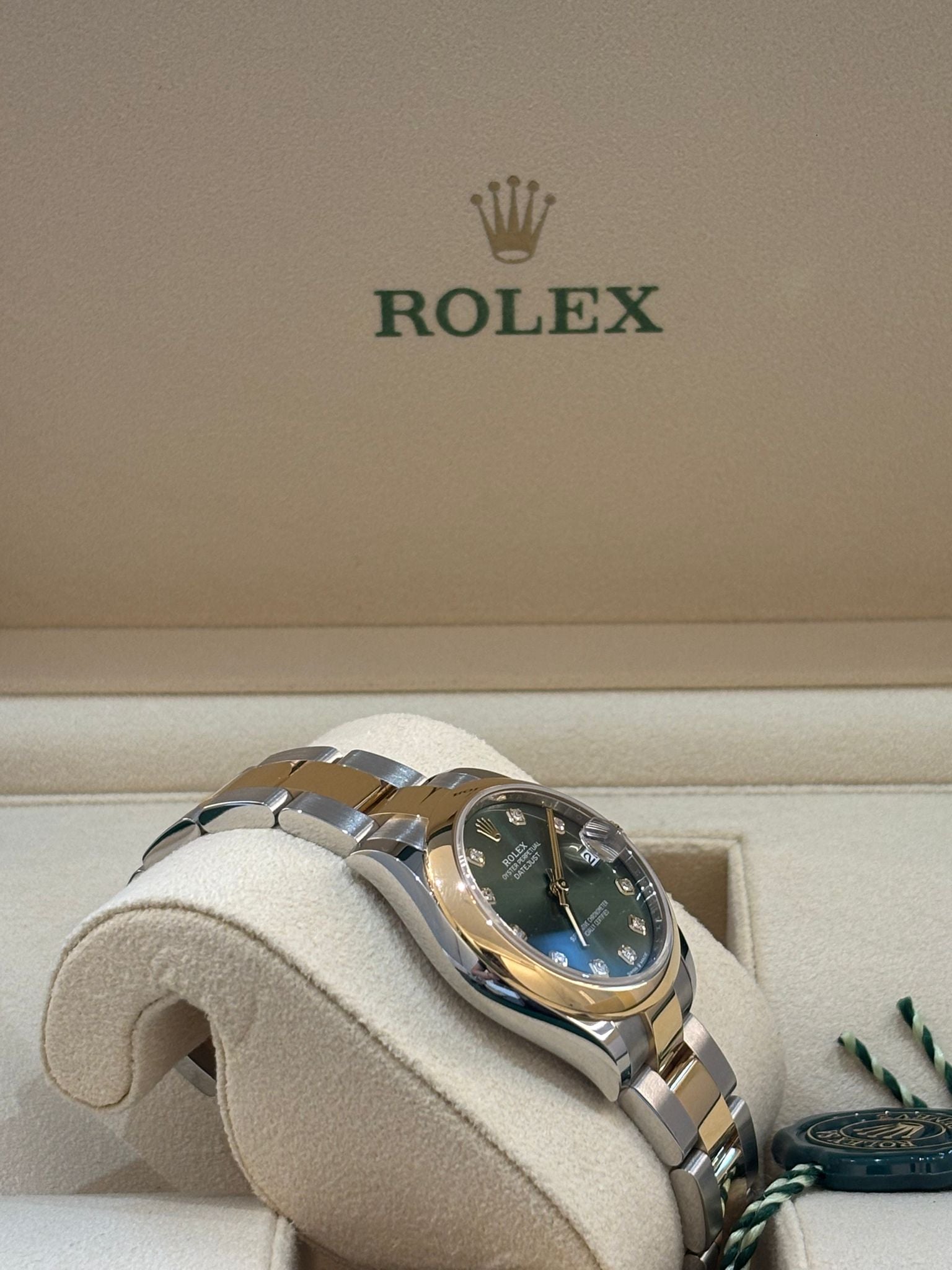 Rolex Datejust 31 278243G Green Oyster 2025