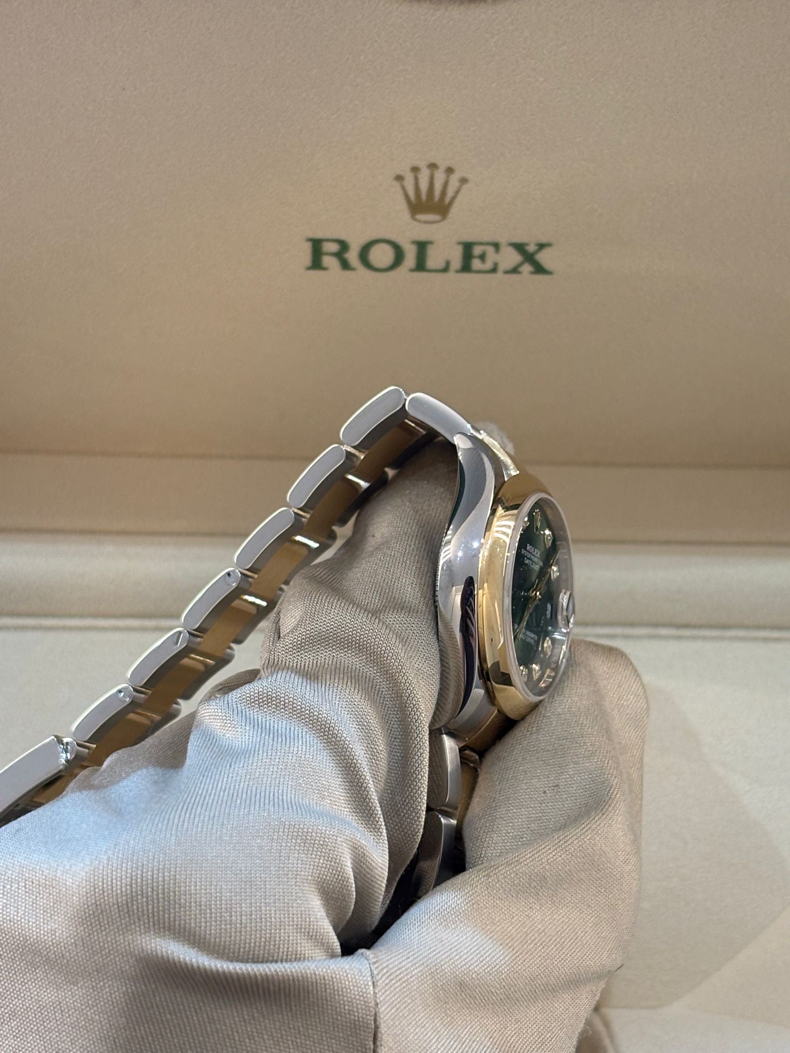Rolex Datejust 31 278243G Green Oyster 2025