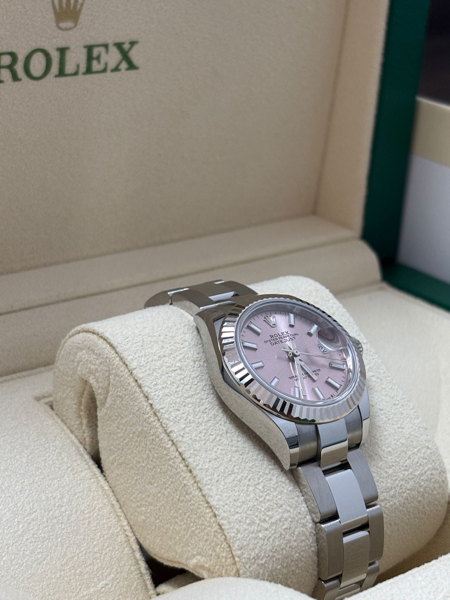 Rolex Lady-Datejust 279174 Pink Index Oyster 2025