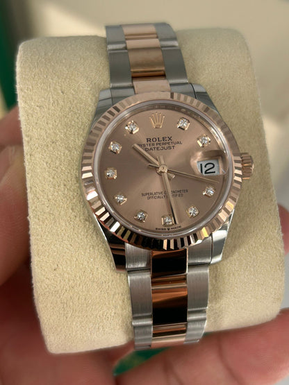 Rolex Datejust 31 278271G Pink Oyster m278271-0023 2025