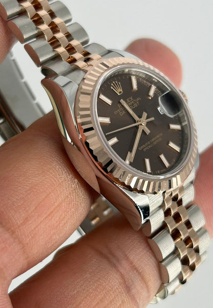 Rolex Lady-Datejust 279171 Choc Index Jubilee 2025