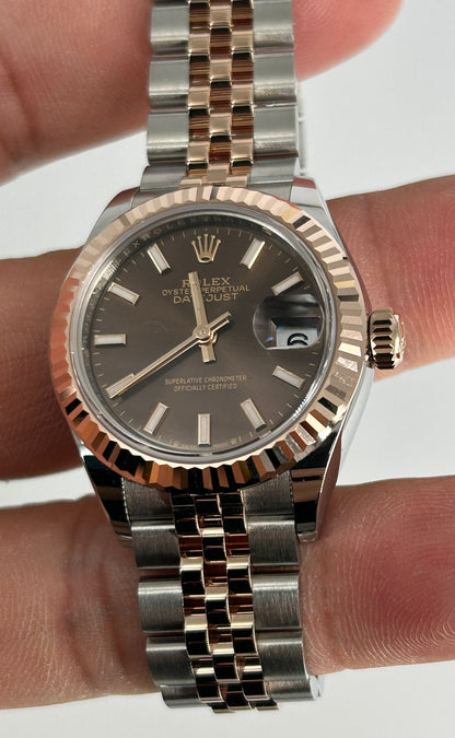 Rolex Lady-Datejust 279171 Choc Index Jubilee 2025