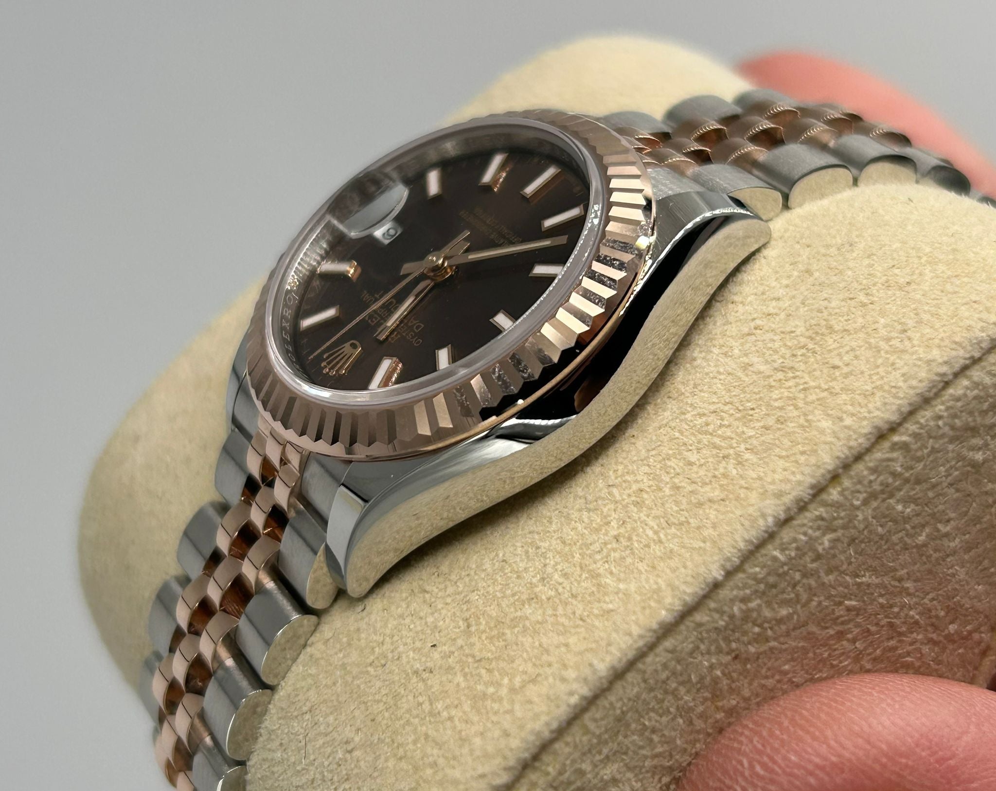 Rolex Lady-Datejust 279171 Choc Index Jubilee 2025