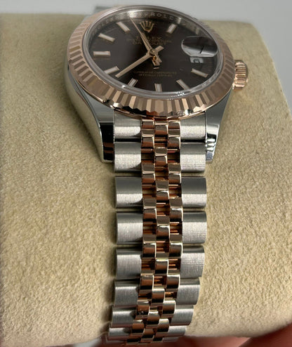 Rolex Lady-Datejust 279171 Choc Index Jubilee 2025
