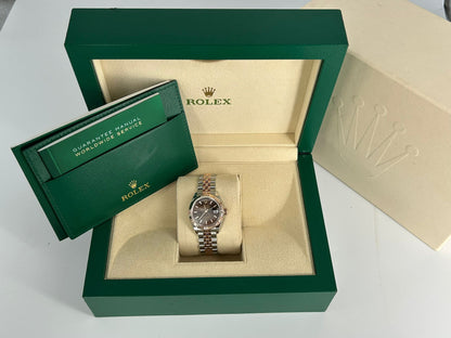 Rolex Lady-Datejust 279171 Choc Index Jubilee 2025