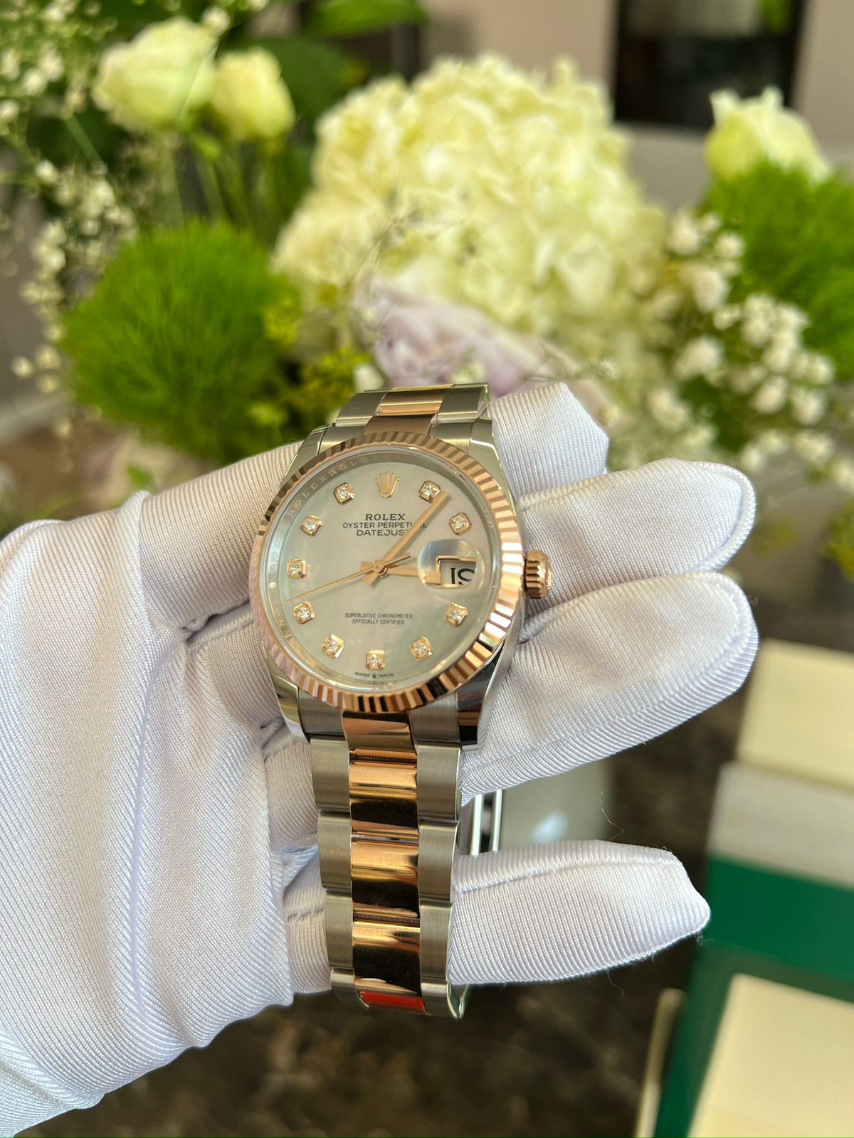Rolex Datejust 36 126231NG White Oyster 2026