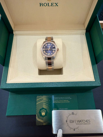 Rolex Datejust 31 278381RBR Purple VI Oyster 2025