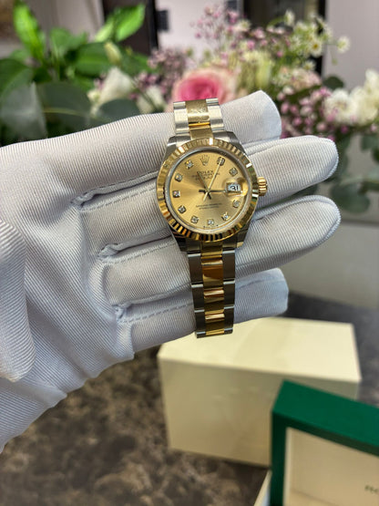 Rolex Lady-Datejust 28mm 279173G CHAMP OYS
