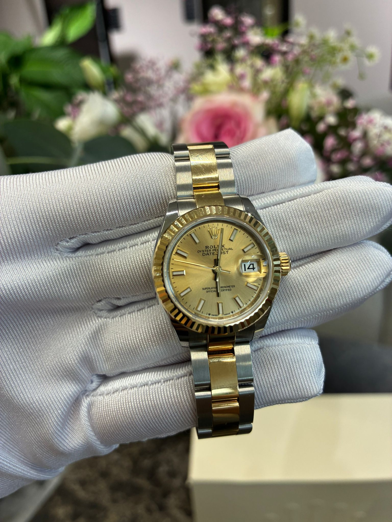 Rolex Lady-Datejust  279173 CHAMP INDEX OYS