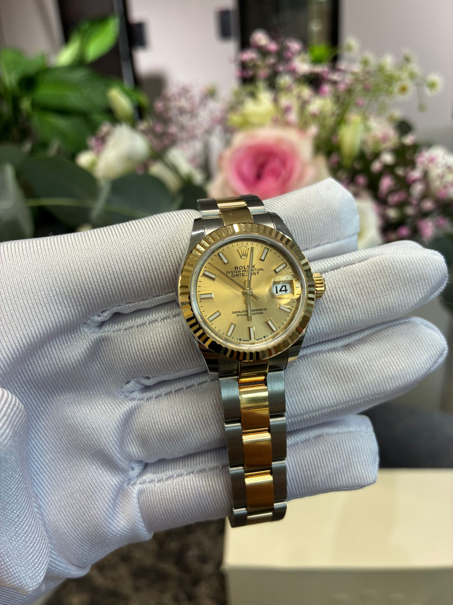 Rolex Lady-Datejust  279173 CHAMP INDEX OYS