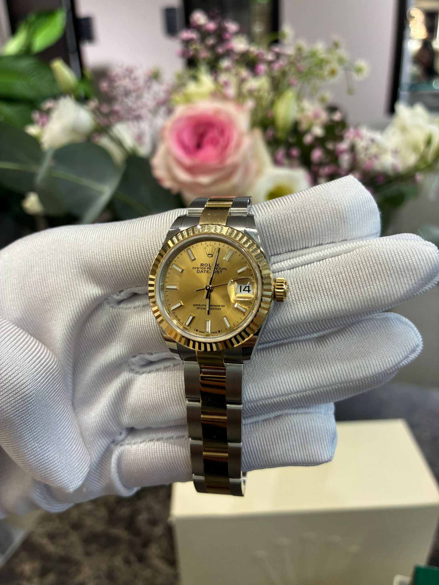 Rolex Lady-Datejust  279173 CHAMP INDEX OYS