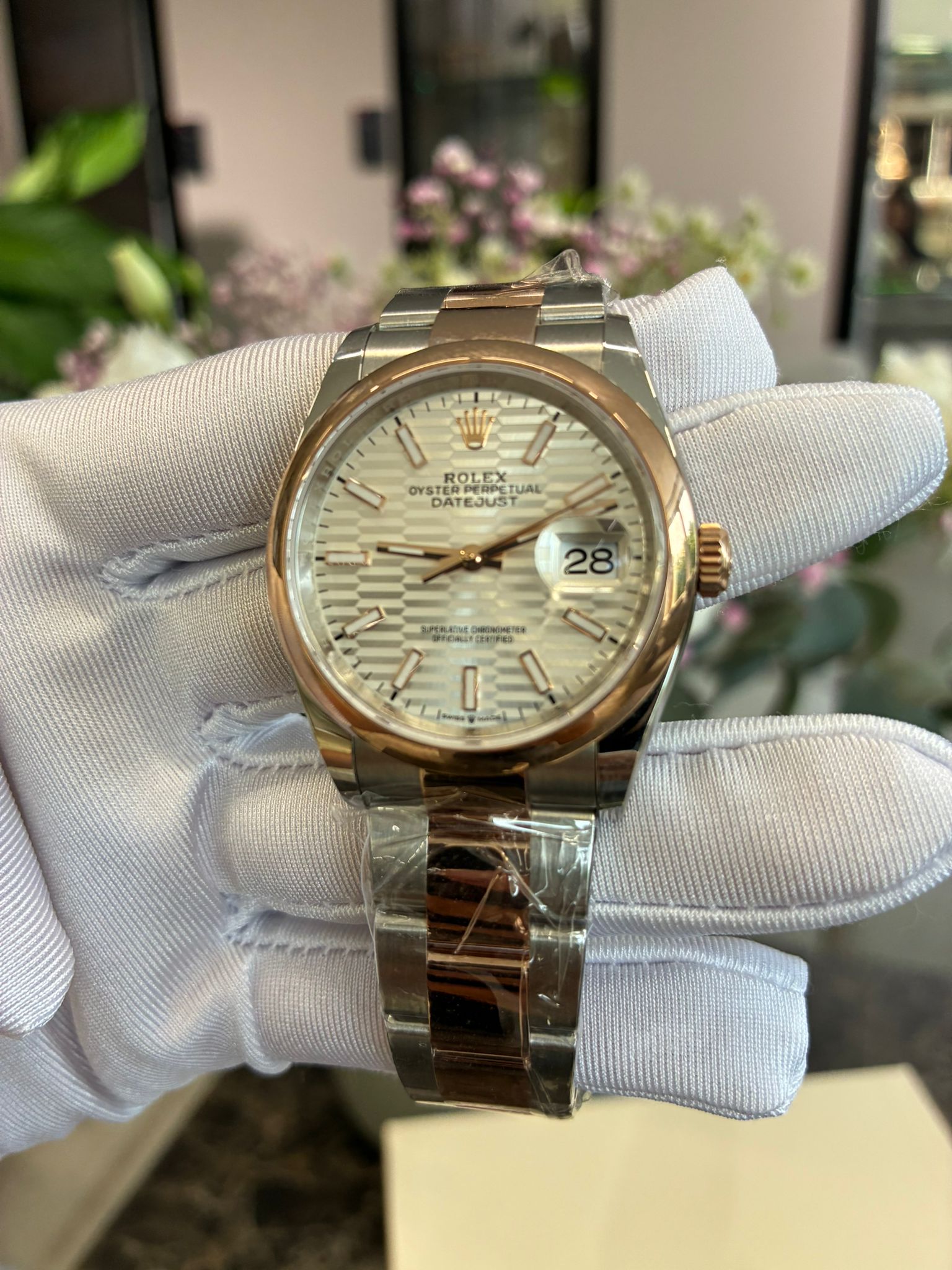 Rolex Datejust 36 126201-0033 Silver Flute Oyster 2024