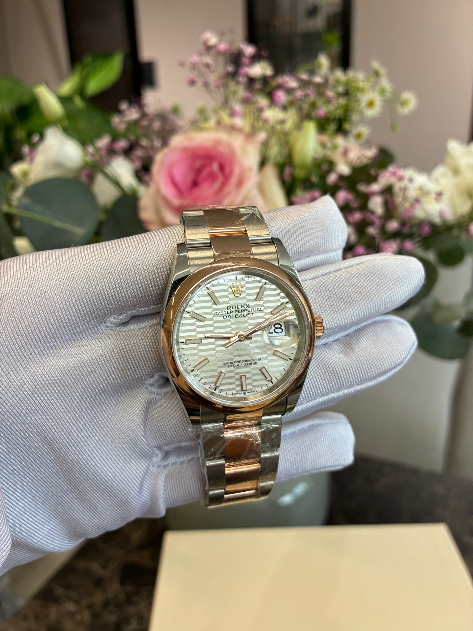 Rolex Datejust 36 126201-0033 Silver Flute Oyster 2024