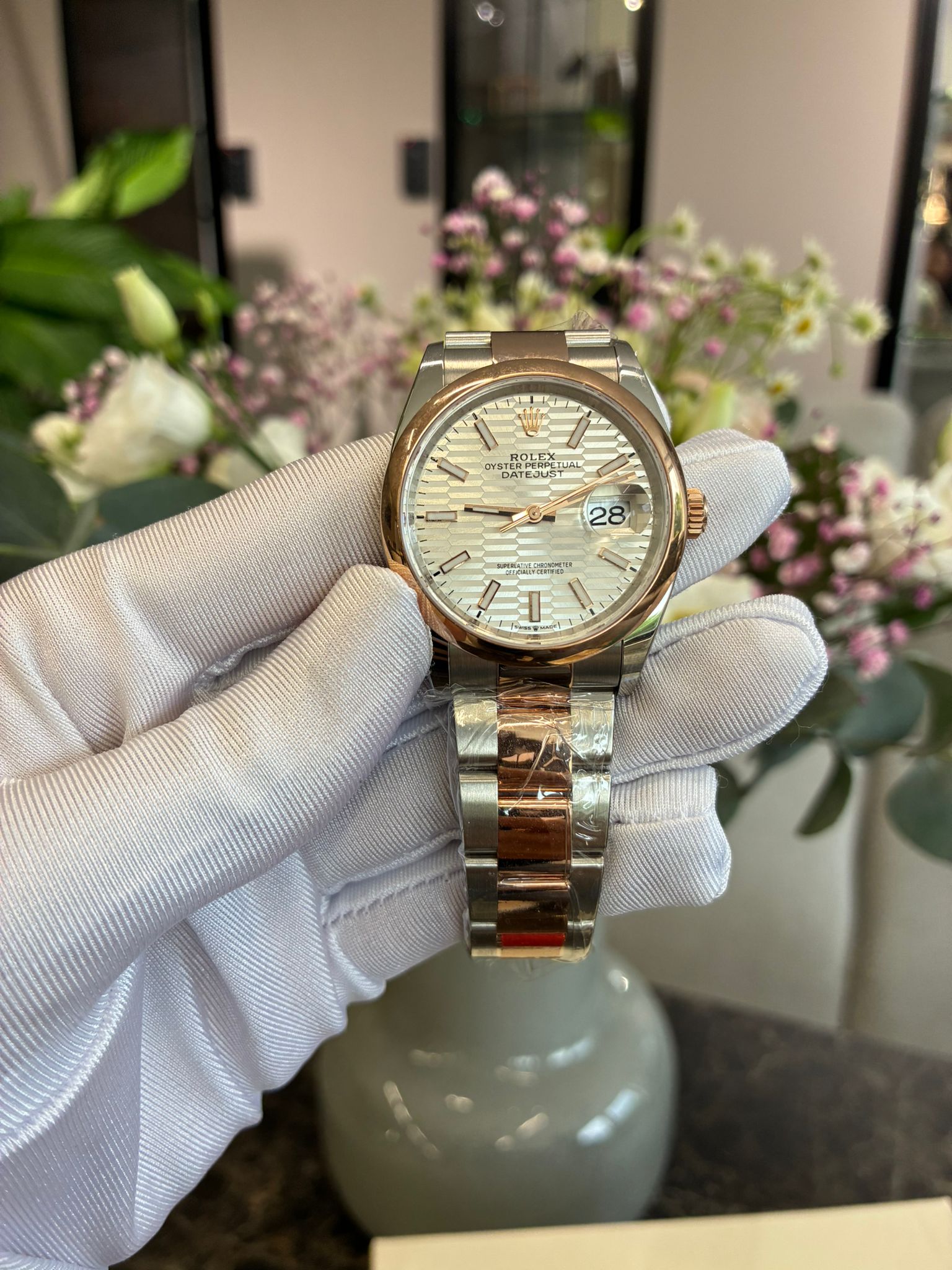 Rolex Datejust 36 126201-0033 Silver Flute Oyster 2024