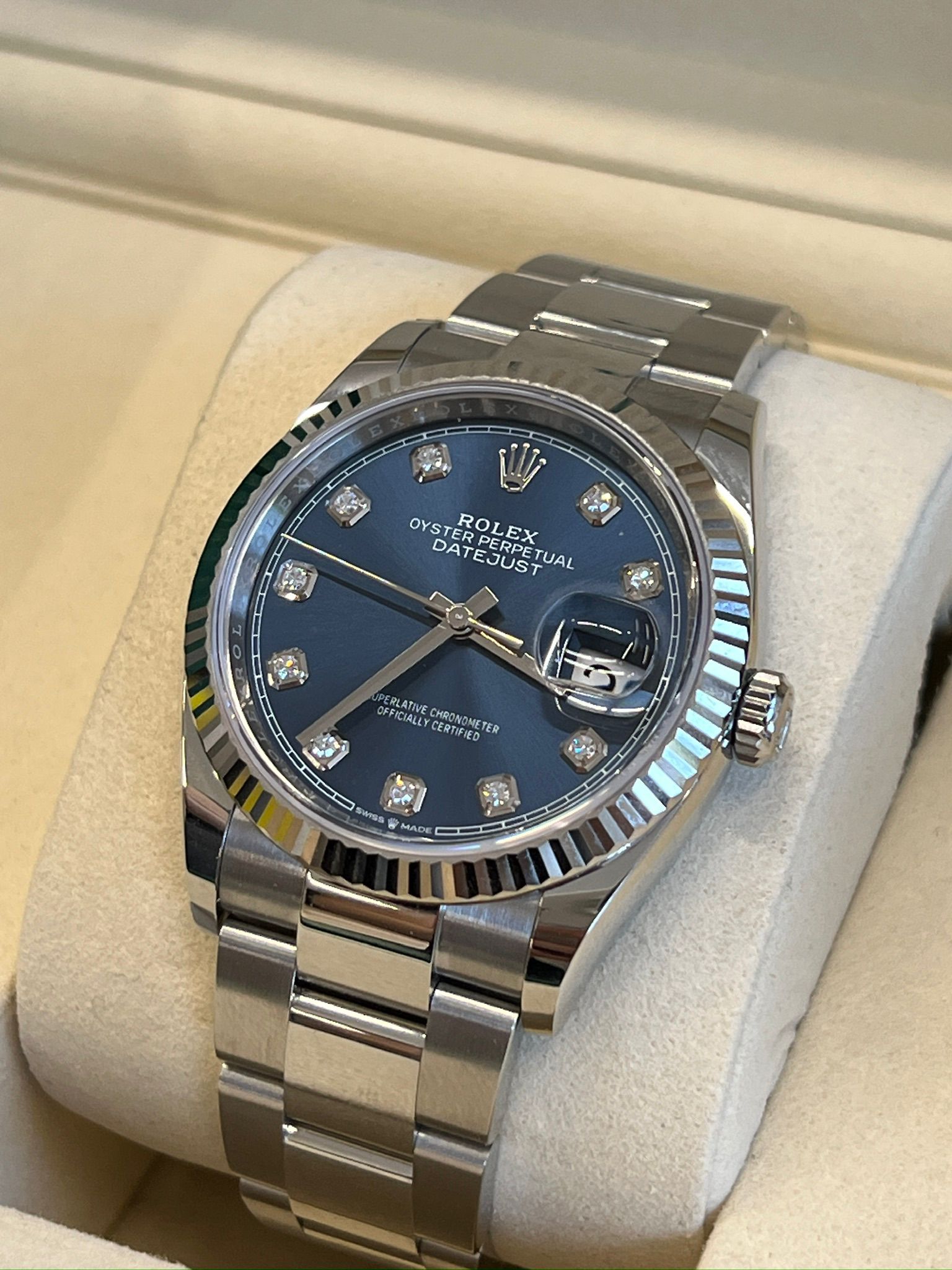Rolex Datejust 36 126234G BLUE OYS