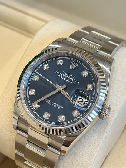 Rolex Datejust 36 126234G BLUE OYS