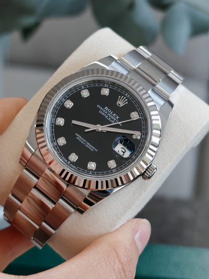 ROLEX Datejust 41  126334G BLACK OYS