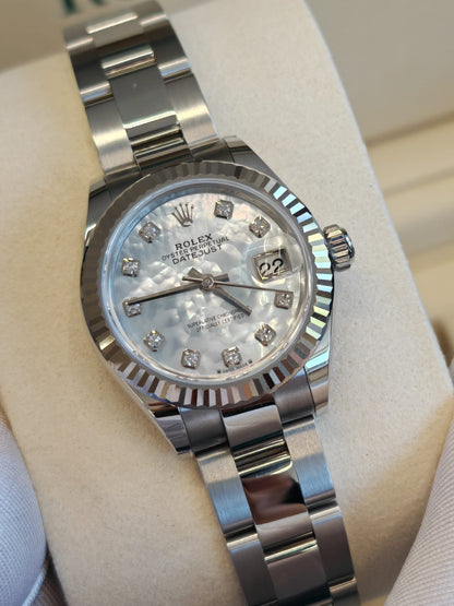 Rolex Lady-Datejust 279174Ng White Oyster 2025