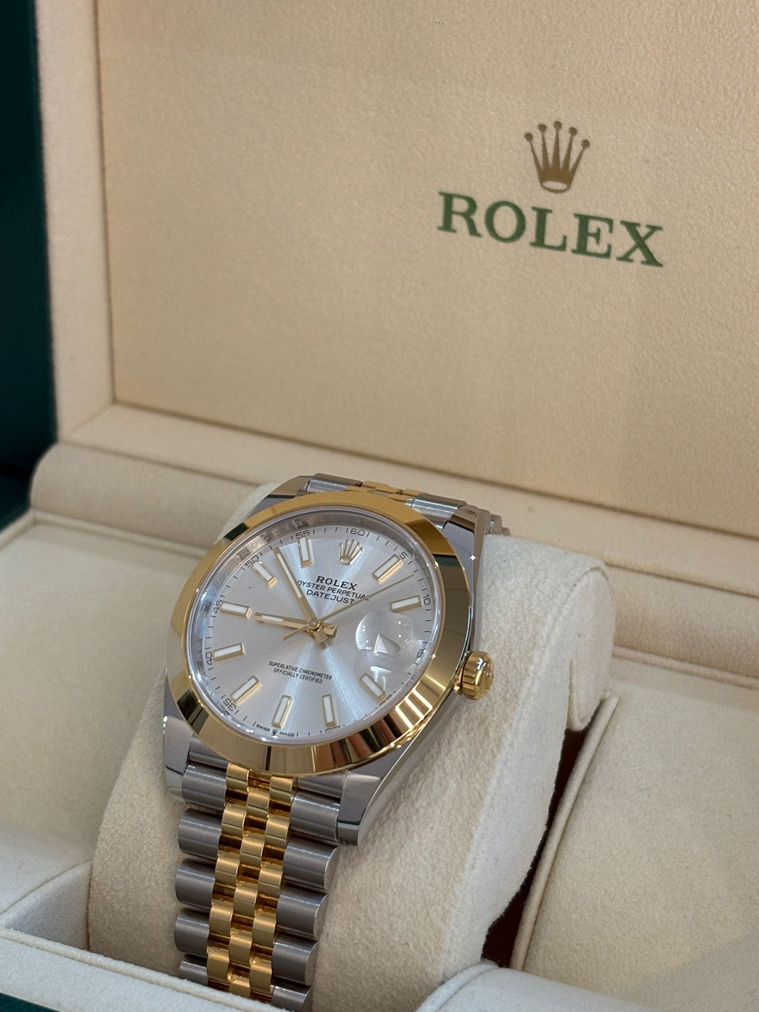 Rolex Datejust 41 126303 Silver Jubilee 2025